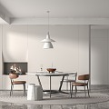 Modern Restaurant 3d model