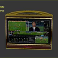 Professional Portable Video Control Computer For Sports Live Streaming With Interface Monitor