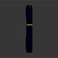 Modern Tactical Weapon With Gray Body Yellow Component And EOS Logo