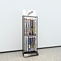 Shelf Customized Rack Display Rack Product Rack Iron Rack Roller Rack Rotating Rack Steel Structure Wiper Display Rack Jewelry Rack Vertical Display Rack Hook 3d model