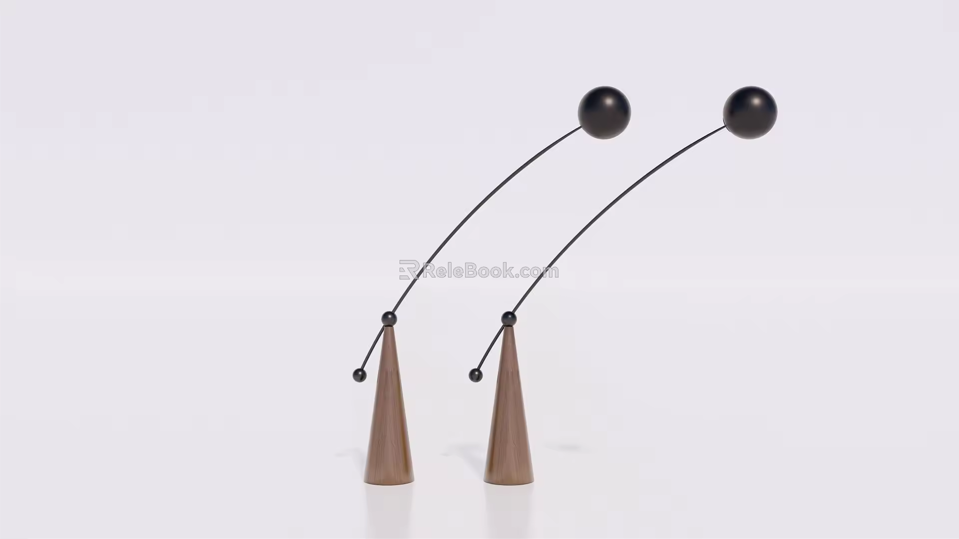 Nordic floor lamp decorative lamp 3d model