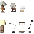 lamp table lamp 3d model