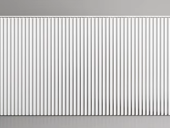 Modern venetian blinds dream curtain 3d model