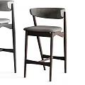 Modern Bar Stools With Various Designs Materials And Styles For Home Kitchen Counters 3d model