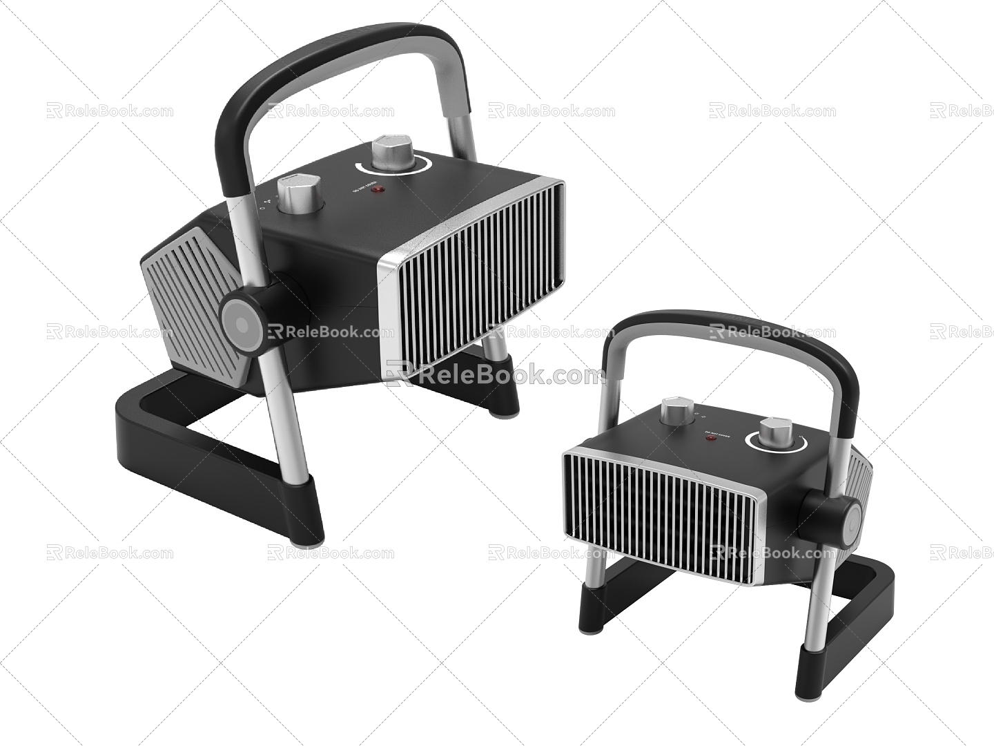 Industrial equipment heater model