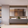 Modern Bathroom Interior With Shower Area Toilet Bathtub And Natural Light