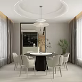 Modern Living Dining Room Interior With Light Wood Walls Windows Beige Sofa Black Coffee Table