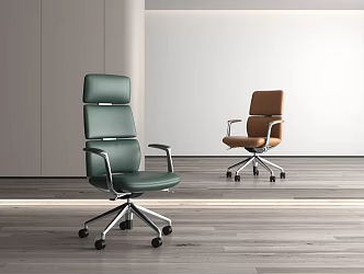 Modern Office Chair Modern Leather Chair Italian Conference Chair Negotiation Chair Office Table and Chair Conference Table Office Desk 3d model