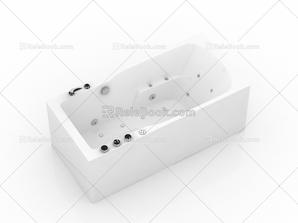 Modern Bathtub 3d model