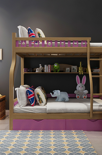 Nordic Bed Children's Bed 3d model