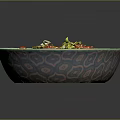 Colorful Nutritious Bowl with Seasoned Meat Sesame Seeds Purple Cabbage Corn Peas Carrot and Rice