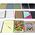 Modern Notebook 3d model
