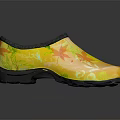 Colorful Comfortable Slippers With Yellow Green Blue And Multicolor Patterns For Daily Wear