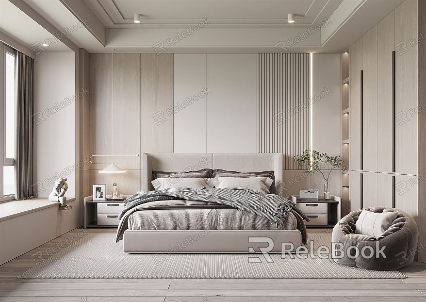 Modern Bedroom model