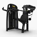 Professional Fitness Equipment Chest Workout Machine With Adjustable Seat And Arm Handles For Strength Training