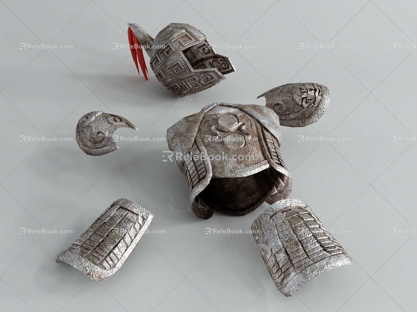 Armor Helmet 3d model