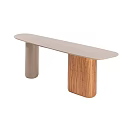 Nordic log style several porch cases several Nordic wall side tables 3d model