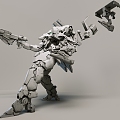 Trendy Play Robot Robot Armored Mech Armored Core Game Character Game Character Movie Character Toy Toy Decoration Toy 3d model