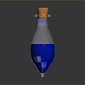 Potion Drug Magic Bottle Blood Bottle Magic Potion Plus Blood Potion Plus Magic Potion Water Energy Bottle 3d model