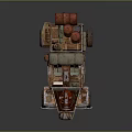 Travel car self-modified car self-modified car self-modified car self-made car self-made car travel car 3d model