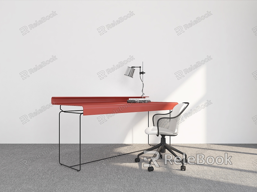 Modern Desk Office Desk and Chair Workbench Desk Office Desk Desk Table and Chair Table model