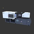 Advanced Horizontal Industrial Injection Molding Machine with Automated Control Panel for Precision Manufacturing