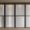 Perforated Metal Decorative Panels With Diverse Pattern Designs For Interior Decoration 3d model
