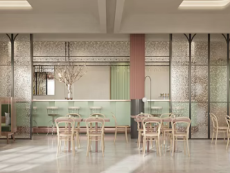 Nanyang Style Restaurant 3d model