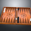 Modern Twin Chess Western Twin Chess Go National Chess 3d model