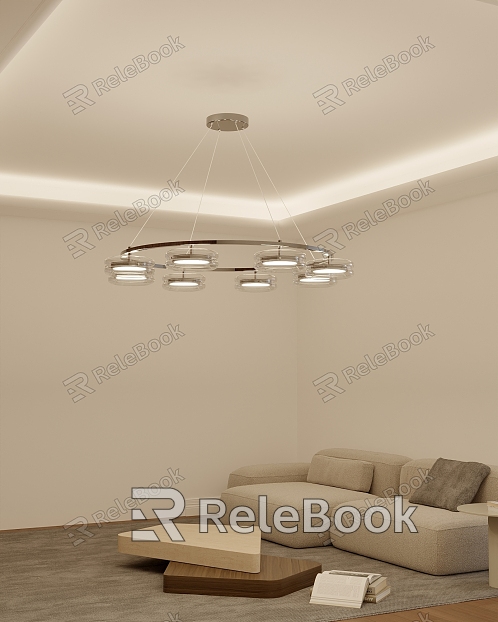 Modern living room chandelier model