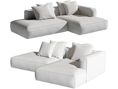 Modern Multiplayer Sofa 3d model