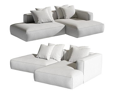 Modern Multiplayer Sofa 3d model