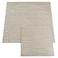 Square Rugs in Beige and Gray Woven Design for Modern Home Decor 3d model