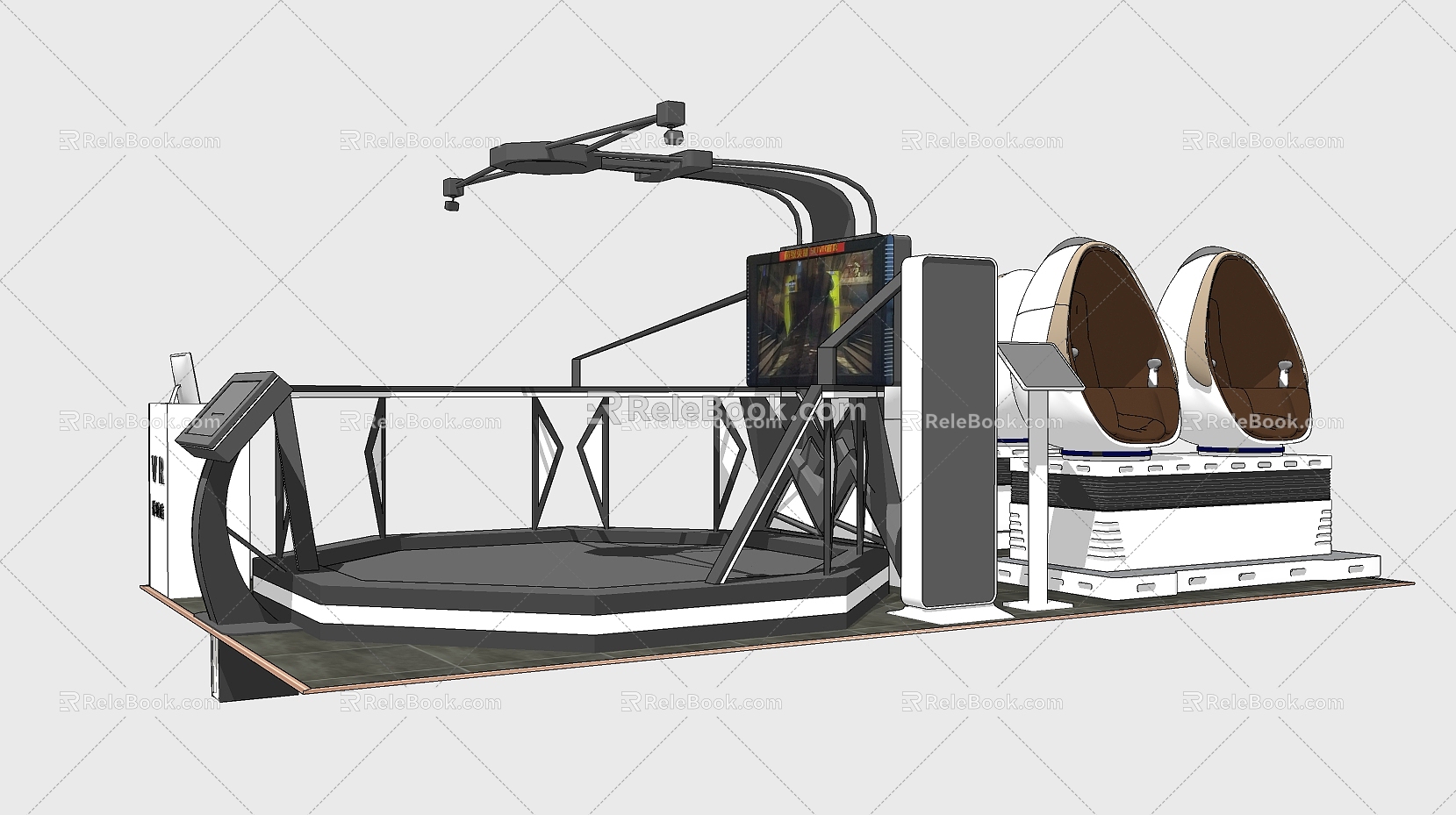 Modern equipment 3d model