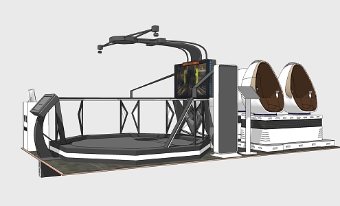 Modern equipment 3d model