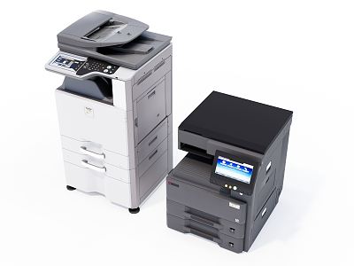 Modern Printer Office Printer 3d model