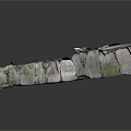 Modern Grotto Caves 3d model