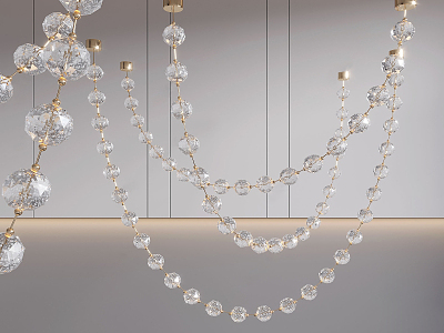 Modern crystal chandelier model