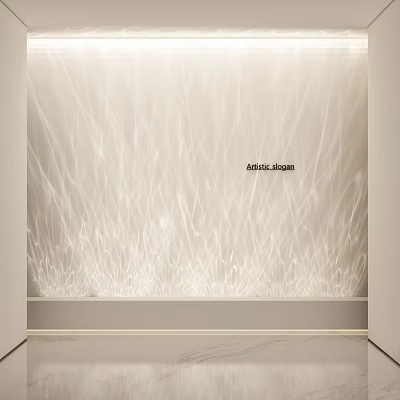 Wash wall lamp 3d model