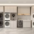 Modern Bathroom Cabinet Rack With Washer Dryer Sink And White Storage Cabinets