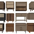 Various Design Decorative Cabinets With Drawers Doors And Wooden Structures