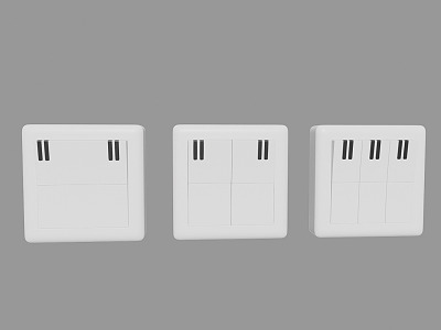 Modern Switch 3d model