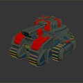 Toy Toy Tank Game Items 3d model