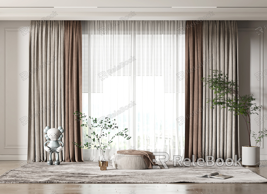 Modern Curtains model