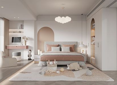 Modern Children's Room 3d model