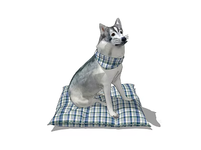 The Modern Dog 3d model