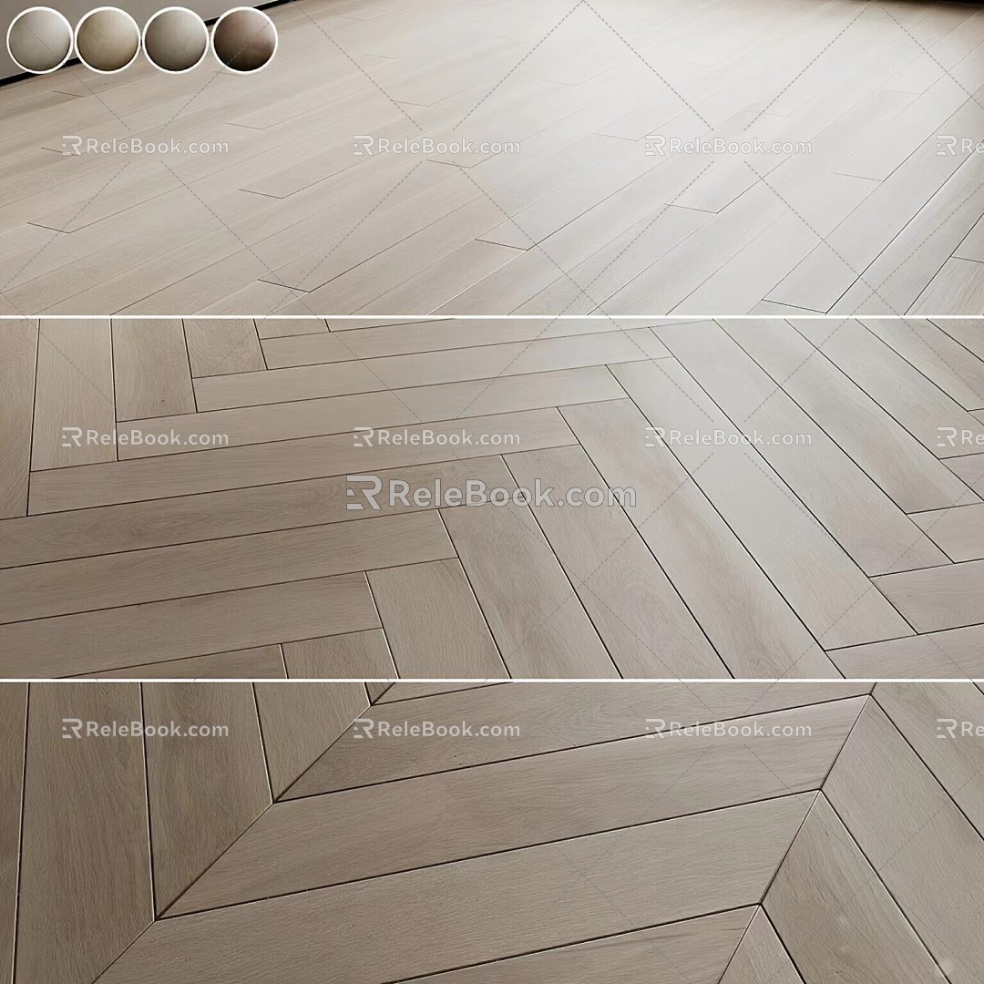 Borne Parquet 3d model