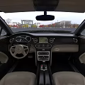 Black Bentley Luxury Sedan with Chrome Grille Headlights and Light Beige Leather Seats Interior