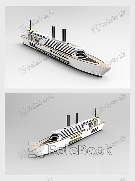 Modern Cruise Business Mobile Tour Cruise model