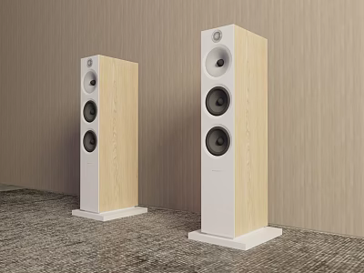 Modern sound speaker 3d model